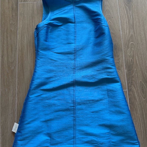 Julia Amory Baby Jane Sleeveless Mini A-Line Dress in cornflower Blue NWT - Picture 2 of 8